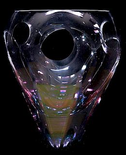 Kit Karbler Michael David Mid Century Modern Art Glass