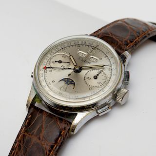 Clebar Chronograph Stainless Steel Wristwatch