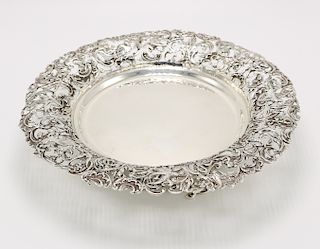 Bailey Banks & Biddle Silver Plated Tray