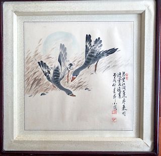 A CHINESE INK PAINTING 