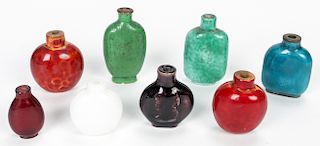 8 Fine Antique Chinese Snuff Bottles
