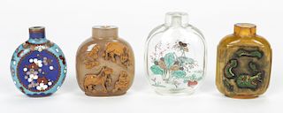 4 Fine Antique Chinese Snuff Bottles
