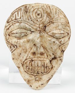 Taino Marble Mask (1000-1500 CE)