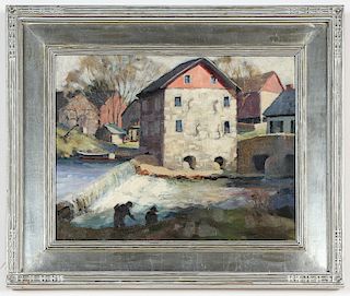 Walter Mattern (American, 1891-1946) "Wehr's Mill"