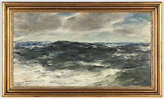 John Fulton Folinsbee (1892-1972) "Maine Coastal Scene"