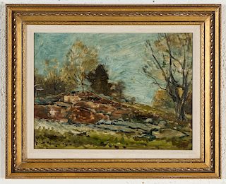 Henry Ward Ranger (1858-1916) Landscape Painting