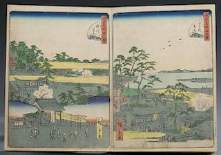 Hiroshige II 48 Famous Views of Edo