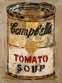 Pei Shen Qian (Chinese, 20th c.) Campbell's Tomato Soup Can