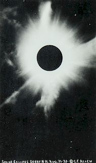 Rare Solar Eclipse Photograph
