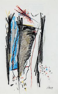 Ricardo Viera (b. 1945) Catalan Series Drawing X