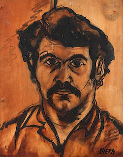 Ricardo Viera (Cuban/American, b. 1945) Self Portrait