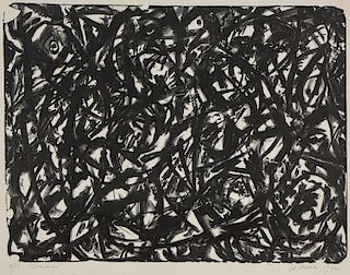 Lee Krasner (1908-1984) "Soundings", 1962, Lithograph