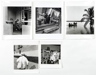 Mario Algaze (b. 1947) 5 Photographs