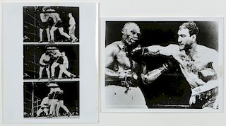 2 Vintage Boxing Press Photos