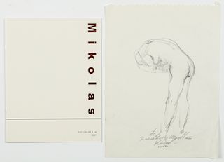 Karel Mikolas (Czech, b. 1939) "Nude", 2002