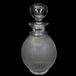 Lalique "Langeais" Crystal Decanter