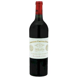 Chäteau Cheval Blanc. Cosecha 2008. St. Emilion. 1er. Grand Cru Class_ "A". Nivel: llenado alto.