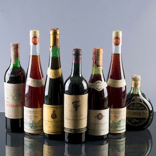 11 botellas de vinos tintos, blancos y rosados. Consta de: Terrasola. Valle de Guadalupe, México. otros.