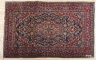 Kashan carpet, ca. 1930, 7' x 4'4''.