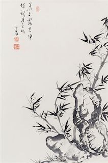 After Pu Ru, (1895-1963), Bamboo