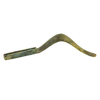 Greco-Roman bronze body cleansing instrument