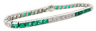 Platinum 1950's-1960's Tiffany & Company Bracelet