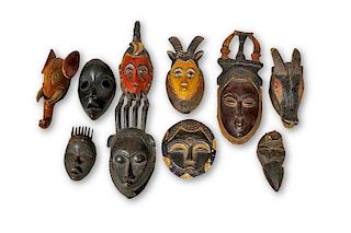 Ivory Coast Small Mask Collection