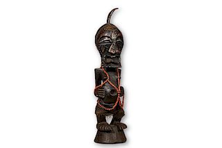Large Songye Figure from Democratic Republic of the Congo - 38"