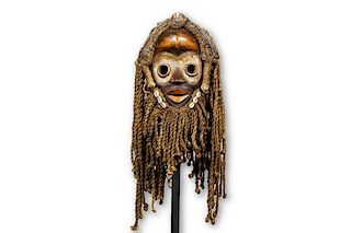 Dan Mask from Ivory Coast - 12"