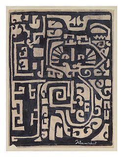 Yoshitoshi Mori, (1898-1993), Pattern