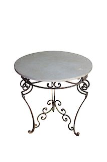 Antique English Art Nouveau Garden Table