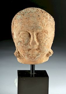 Roman Terracotta Head of a Youth, ex-Sotheby's