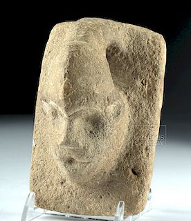 Veracruz Stone Palma w/ Abstract Simian Face
