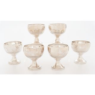 Hunt Silver Co. Weighted Sterling Goblets