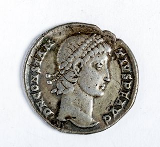 Roman Bronze Coin of Constantius II