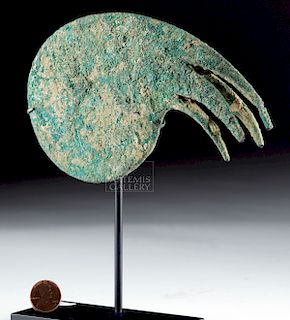 Bactrian Bronze Ceremonial Mace/Axe head