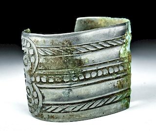 Proto Viking 8th C. White Bronze Bracelet