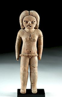 Pre-Columbian Xochipala Pottery Standing Female Figure