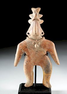 Colima Redware Standing Gingerbread Figure