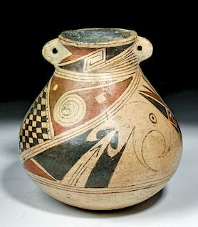 19th C. Mexican Casa Grande Pottery Jar
