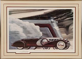 JACK JURATOVIC "ROAD AND TRACK - OCTOBER 1935"