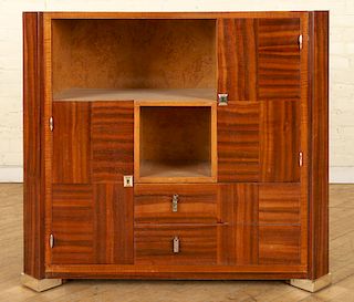 FRENCH ART DECO ROSEWOOD CREDENZA C.1930