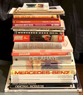 COLLECTION 41 REFERENCE BOOKS RELATED TO CARS