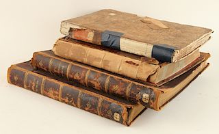 COLLECTION OF FOUR 19TH CENTURY MEDICAL BOOKS