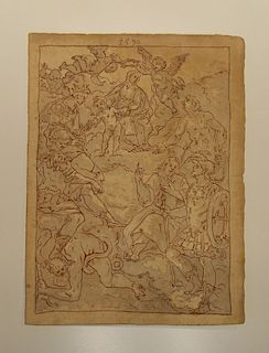 Artist Unknown,   18th-19th C. , (Ascension of Christ), 