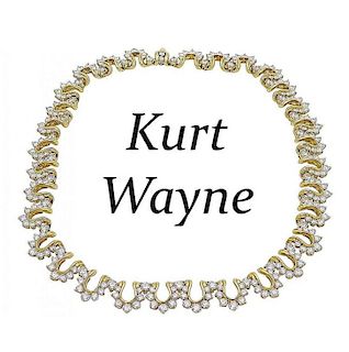 Kurt Wayne Stones: Round Brilliant Diamond Necklace