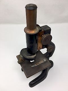 Vintage Bausch Lomb Optical Co. Dr. Microscope