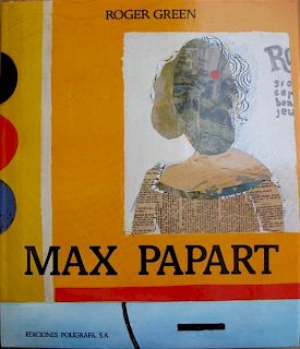 Papart, Max ,  French 1911-1994,"Max Papart", the book,, 