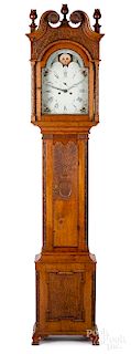 Reading, Pennsylvania Chippendale tall case clock