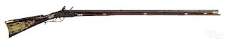 Jacob Haeffer full stock flintlock long rifle